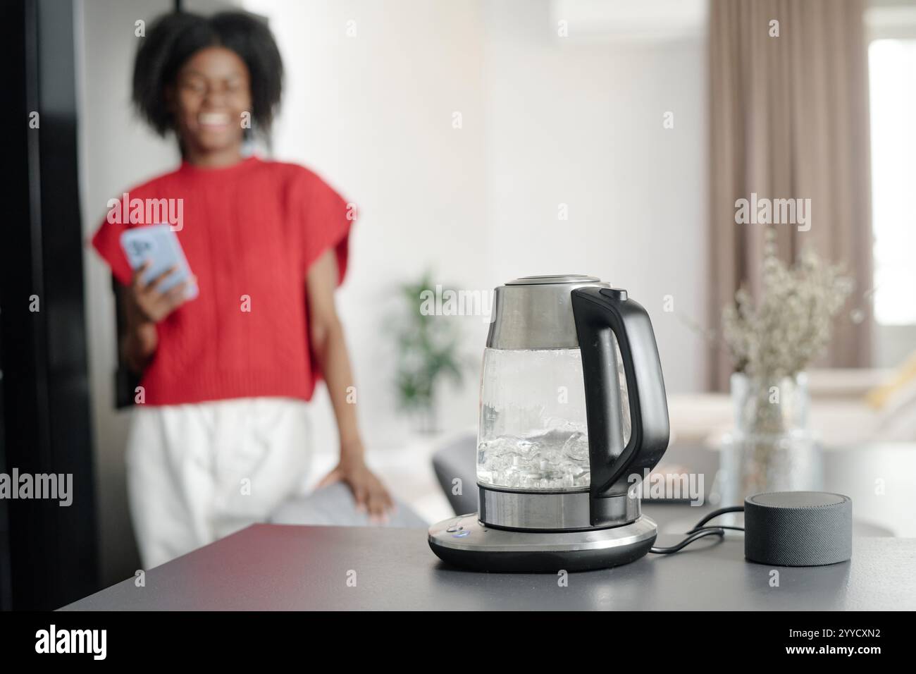 Digital kettle boil hi-res stock photography and images - Alamy