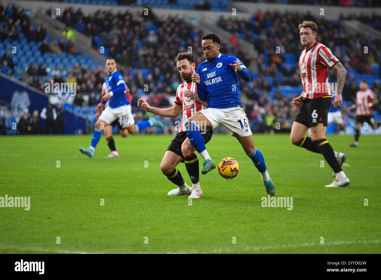 Cardiff City Stadium, Cardiff, UK. 21st Dec, 2024. EFL Championship ...