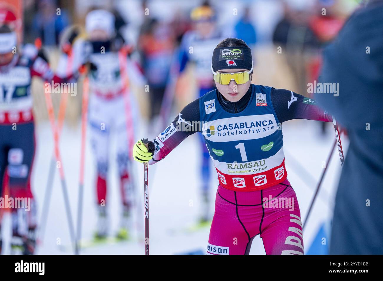 Ramsau. Am. Dachstein, Austria. 21st Dec, 2024. RAMSAU. AM. DACHSTEIN, AUSTRIA - DECEMBER 21: Haruka Kasai of Japan during FIS World Cup Nordic Combined Ramsau Women's - Individual Gundersen HS96/5km Ramsau am Dachstein on December 21, 2024 in Ramsau. am. Dachstein, Styria.241221 SEPA 12 071 - 20241221 PD5825 Credit: APA-PictureDesk/Alamy Live News Stock Photo