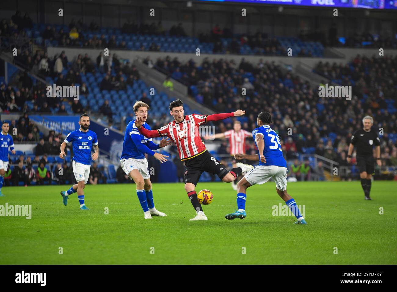 Cardiff City Stadium, Cardiff, UK. 21st Dec, 2024. EFL Championship ...