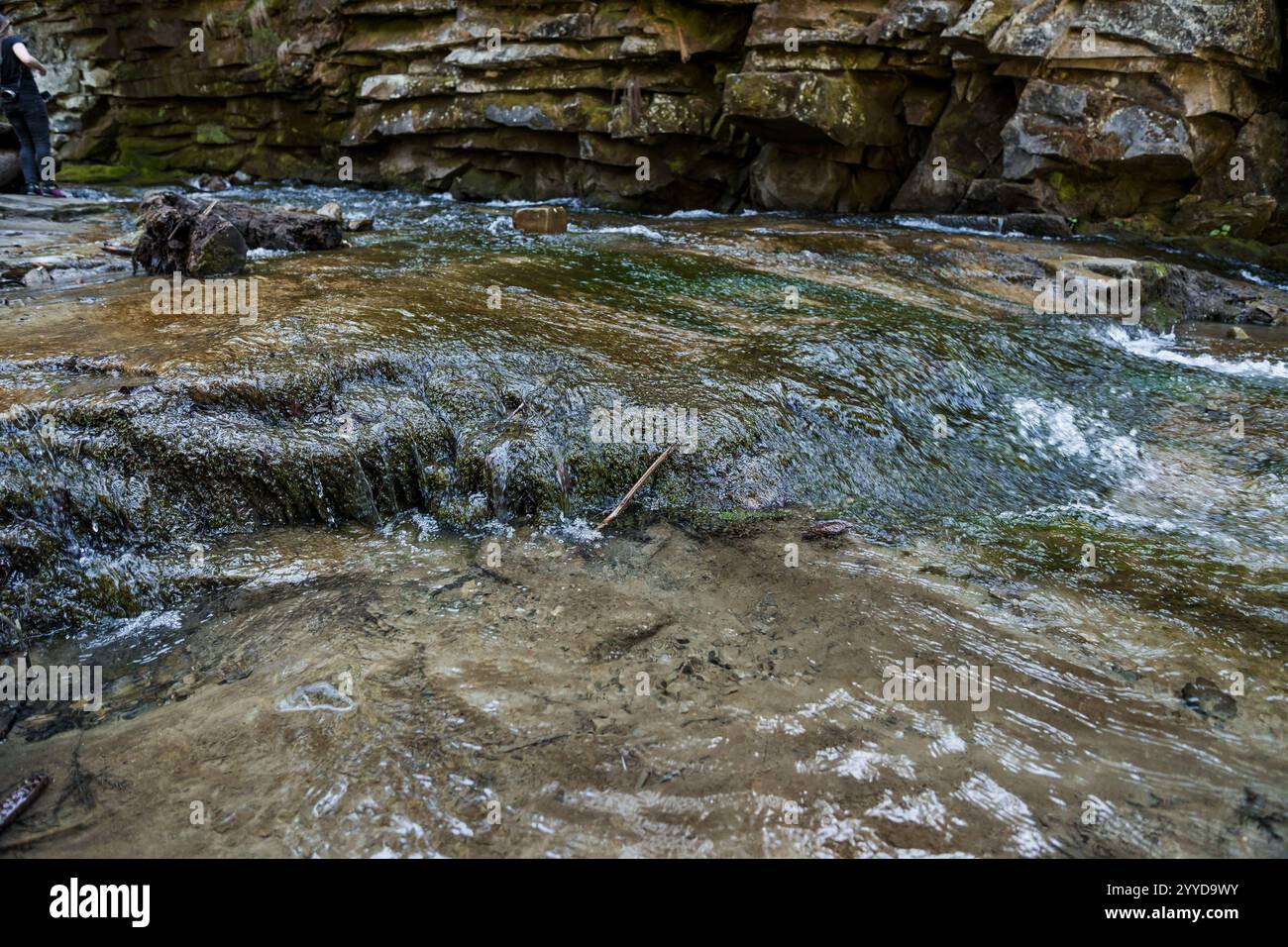 River water ripples over rocky hi-res stock photography and images - Alamy