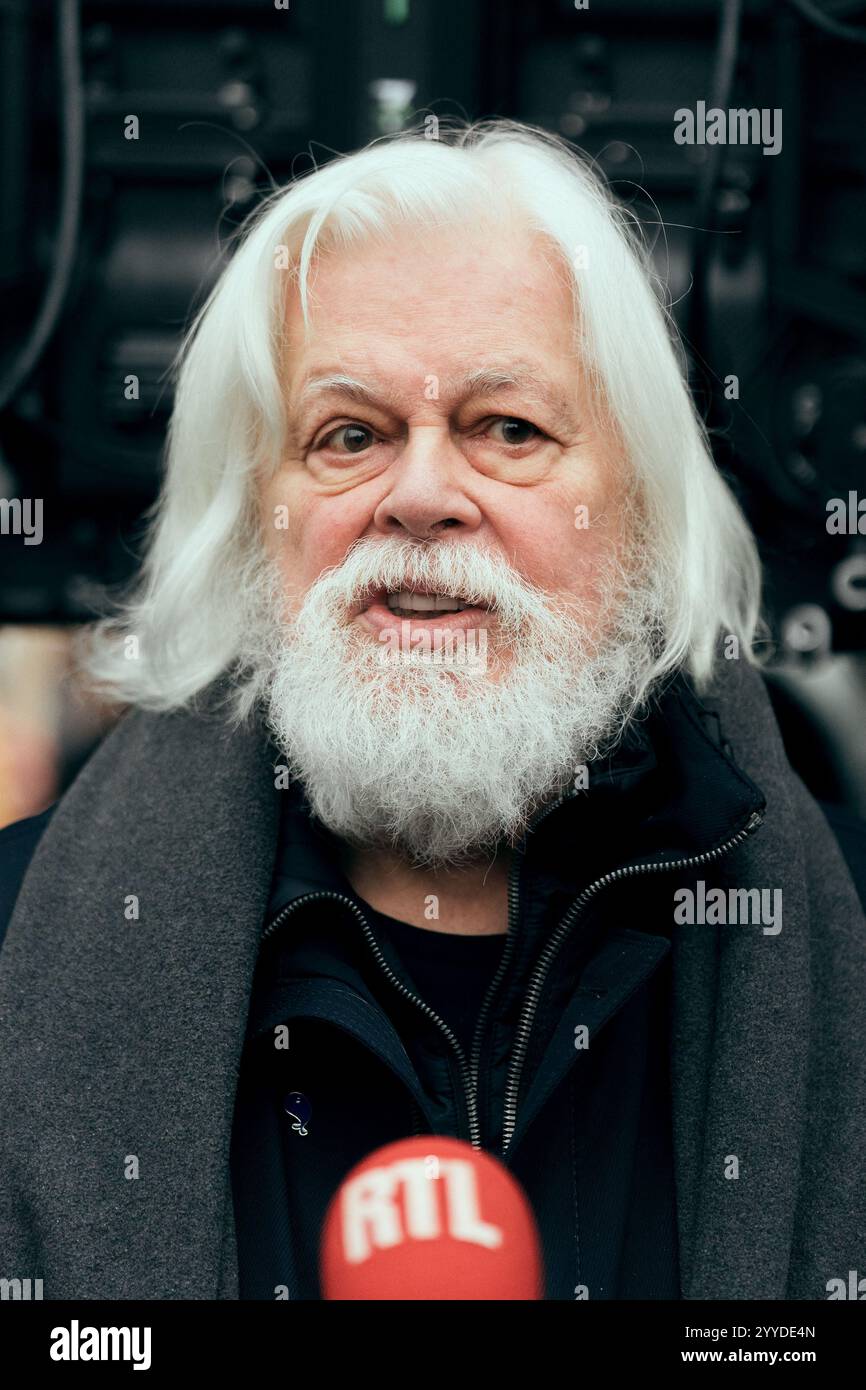 Paris France 21st Dec 2024 Sea Shepherd Conservation Society 