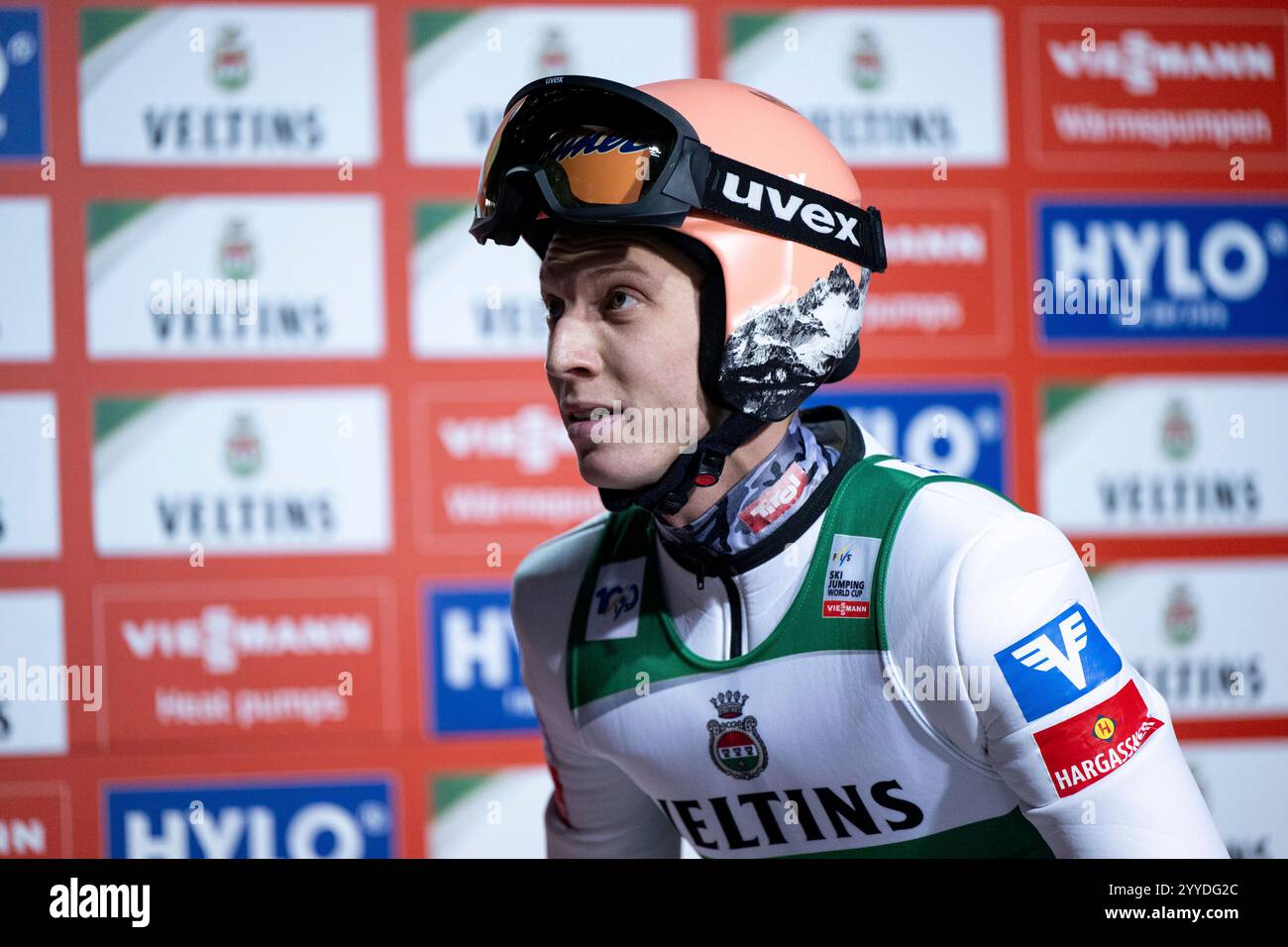 HOERL Jan (Oesterreich) in der Leaders Box, SUI, FIS Viessmsann