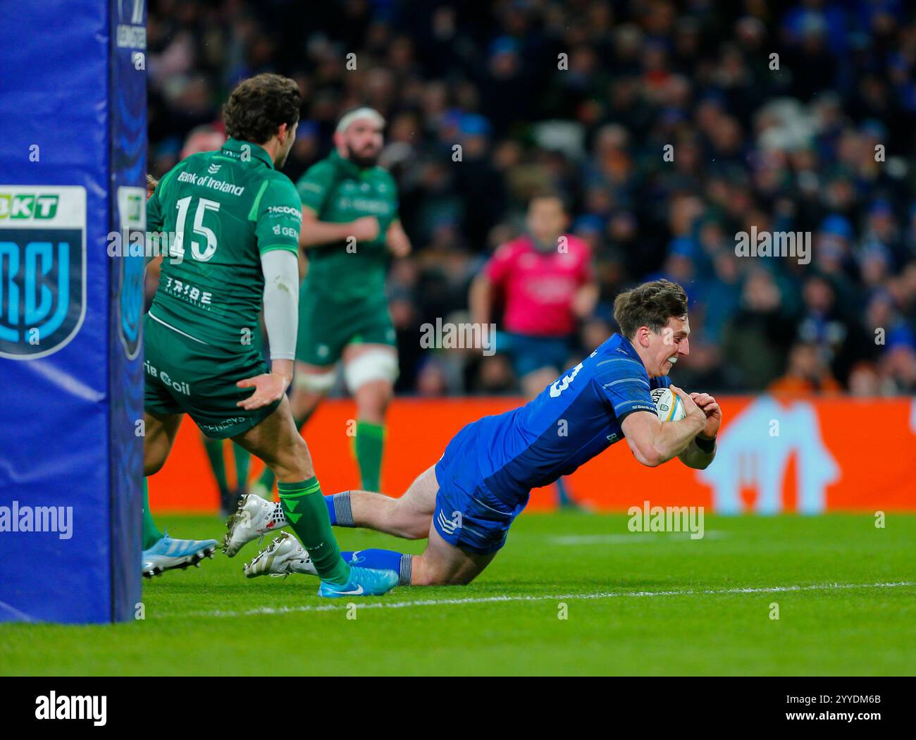 21st December 2024; Aviva Stadium, Dublin, Ireland; United Rugby
