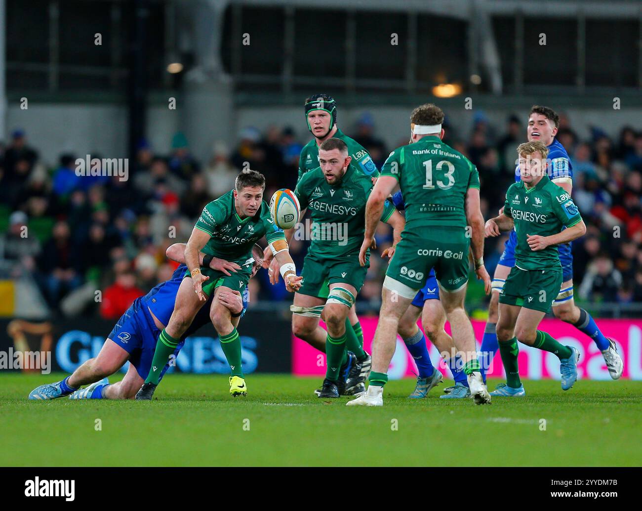 21st December 2024; Aviva Stadium, Dublin, Ireland; United Rugby