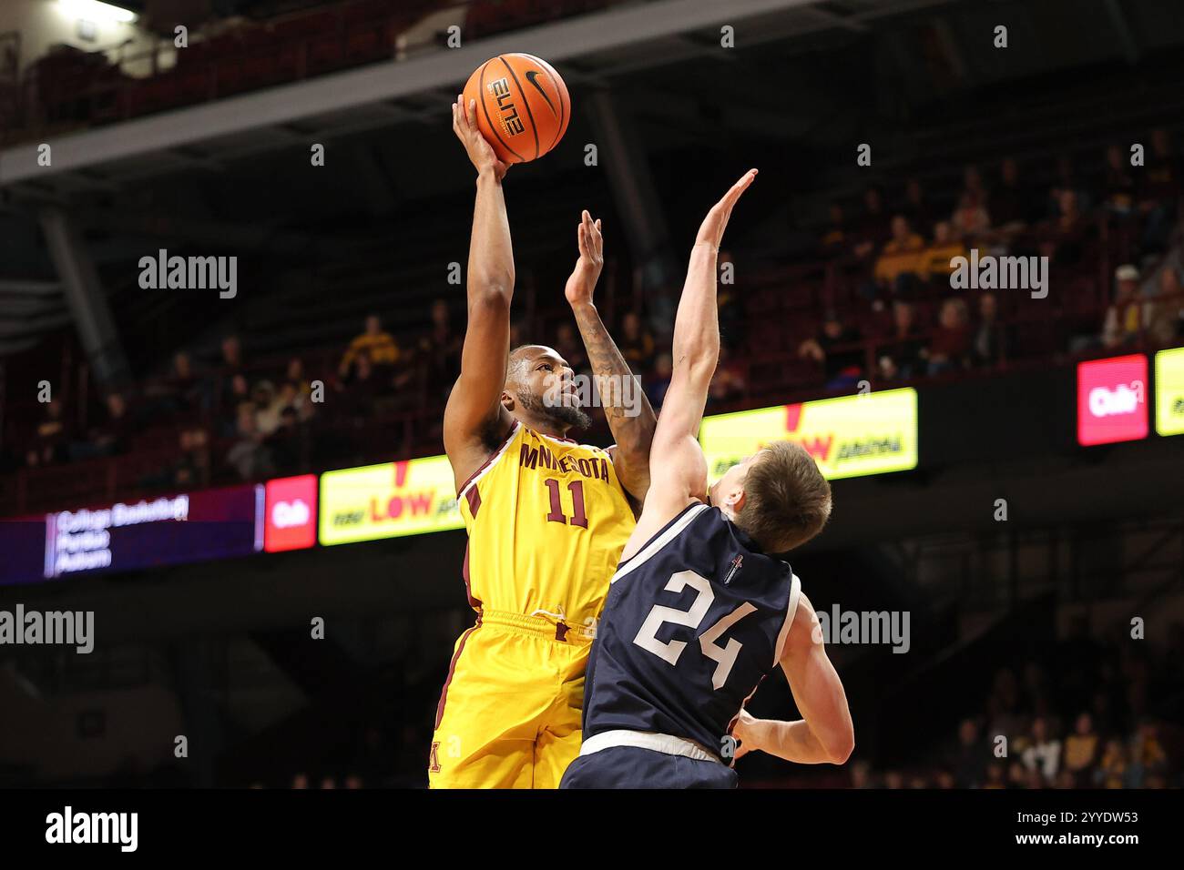 December 21st, 2024: Minnesota Golden Gophers Guard Femi Odukale (11 ...