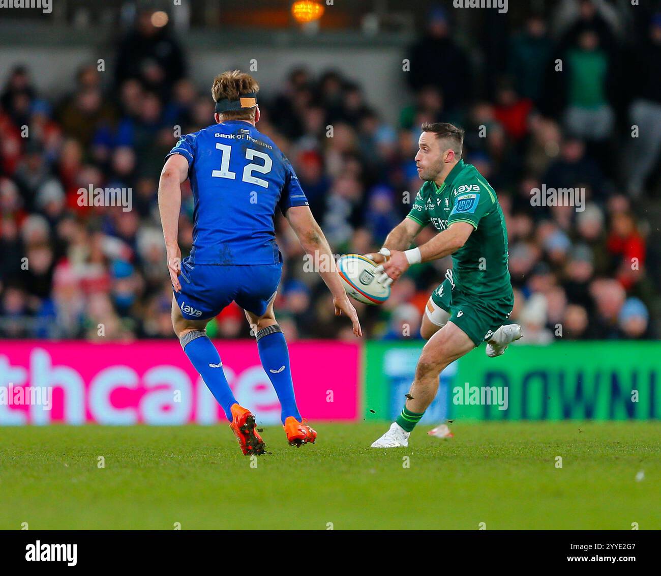 21st December 2024; Aviva Stadium, Dublin, Ireland; United Rugby