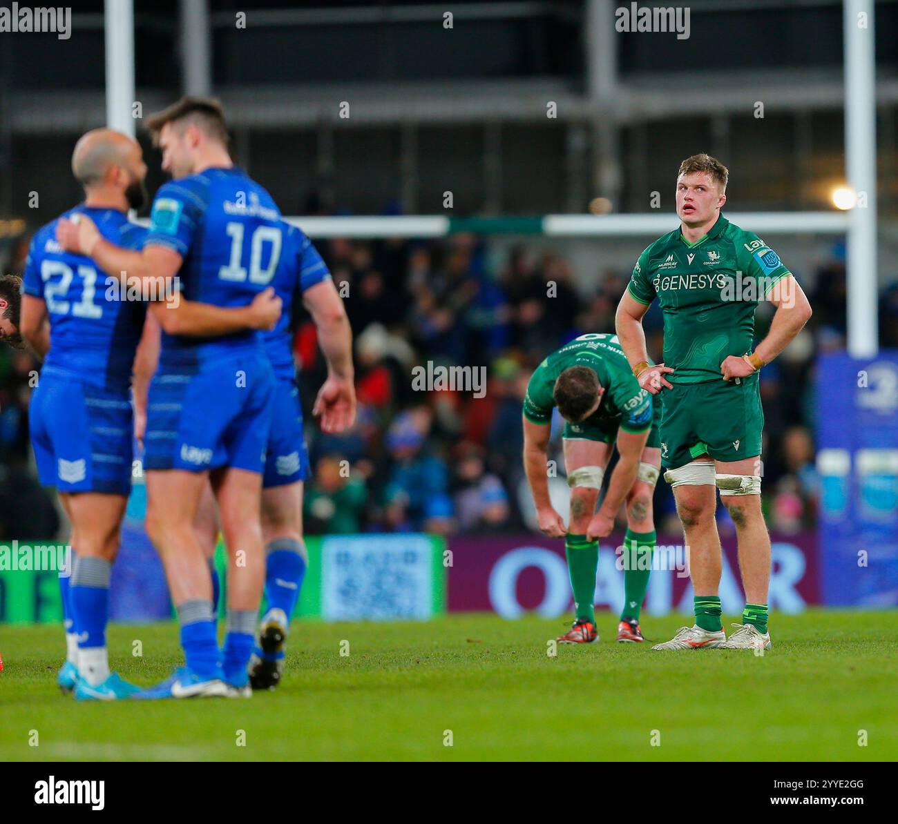 21st December 2024; Aviva Stadium, Dublin, Ireland; United Rugby