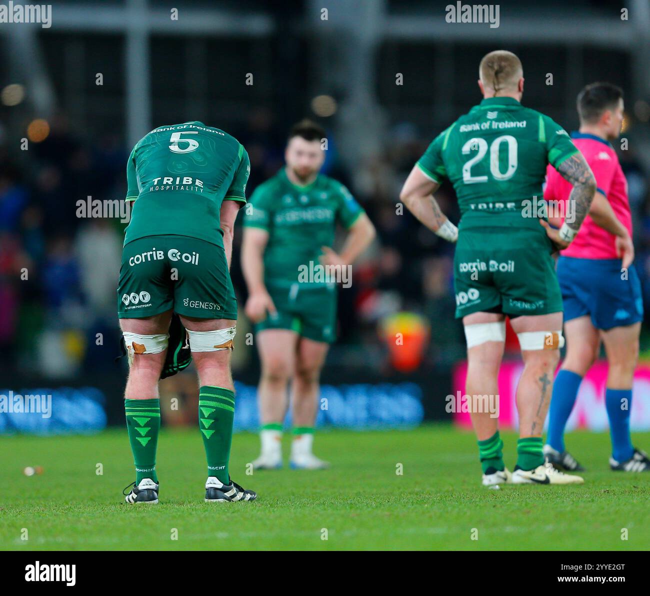 21st December 2024; Aviva Stadium, Dublin, Ireland; United Rugby