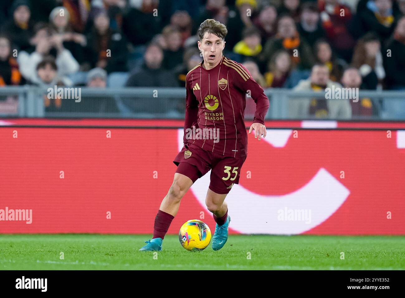 Tommaso Baldanzi of AS Roma during the Coppa Italia match between AS