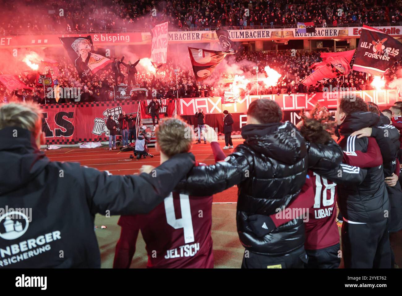 21 December 2024, Bavaria, Nuremberg: Soccer: Bundesliga 2, 1. FC ...