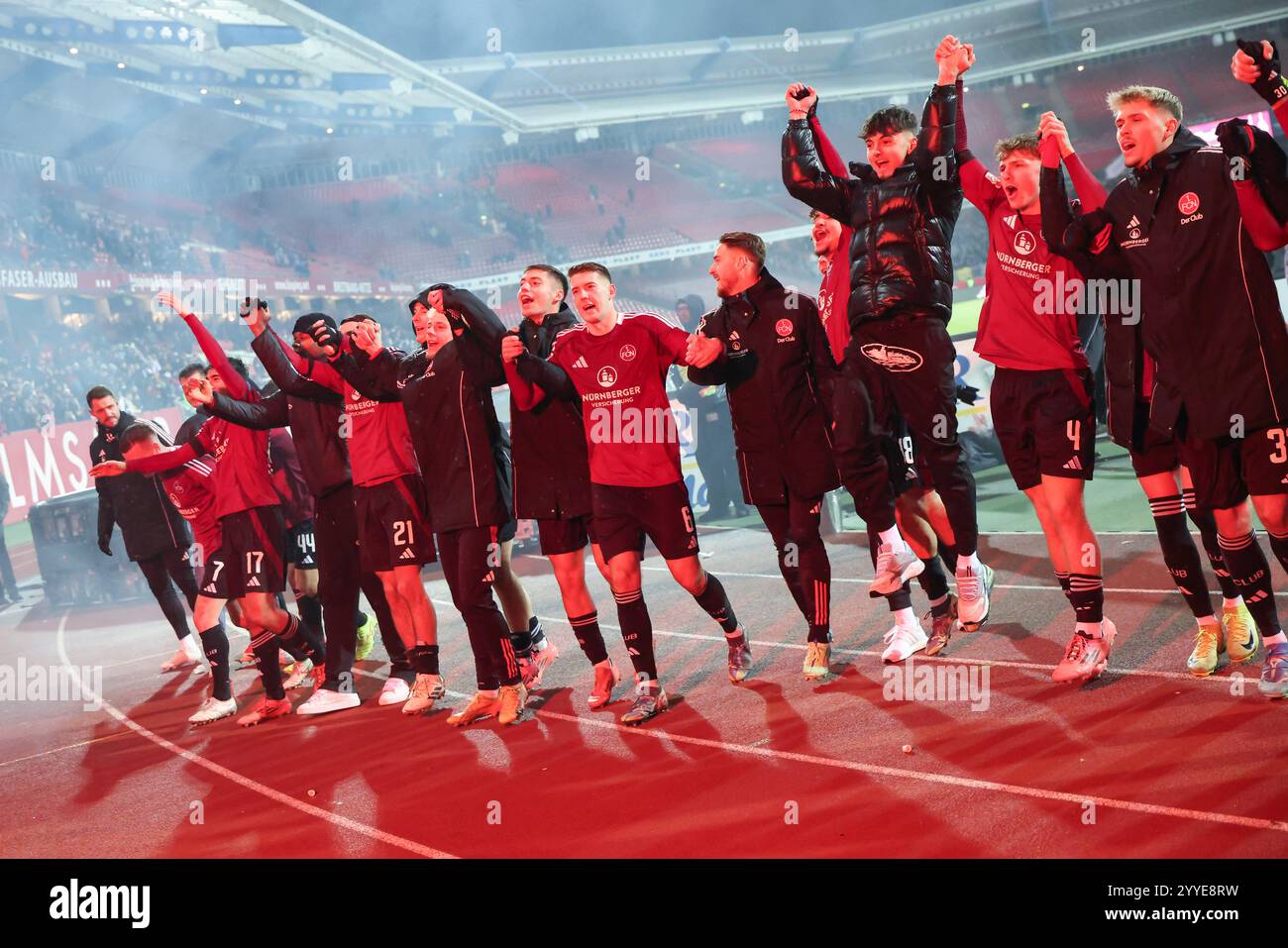 21 December 2024, Bavaria, Nuremberg: Soccer: Bundesliga 2, 1. FC ...