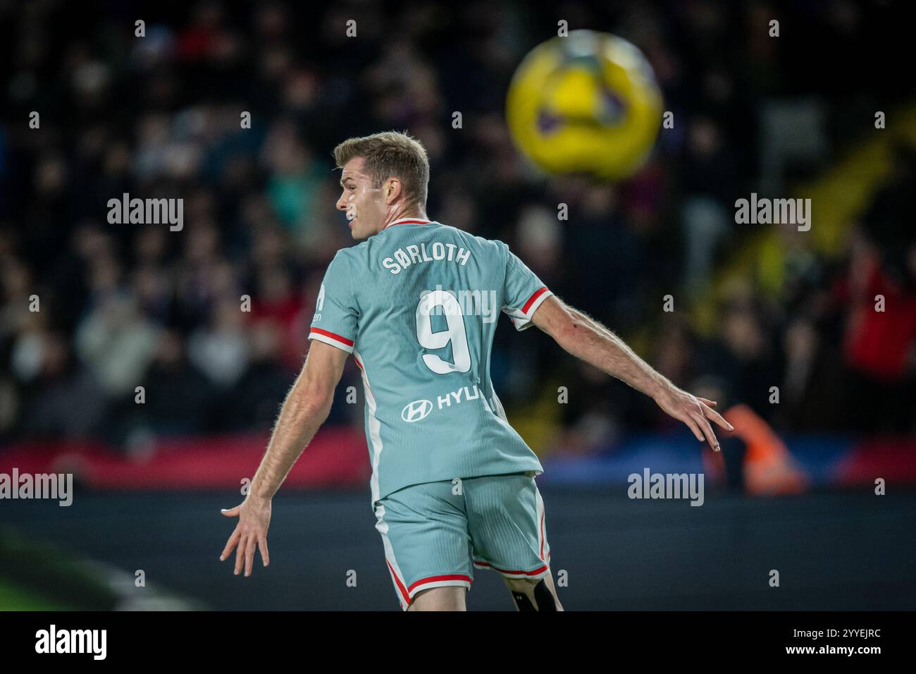 Soloth Madrid, Spain. 21st Dec, 2024. Alexander Sørloth(Atlético de Madrid ...