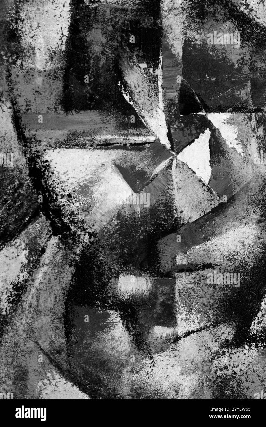 Abstract art background. Oil painting on canvas. Fragment of artwork ...