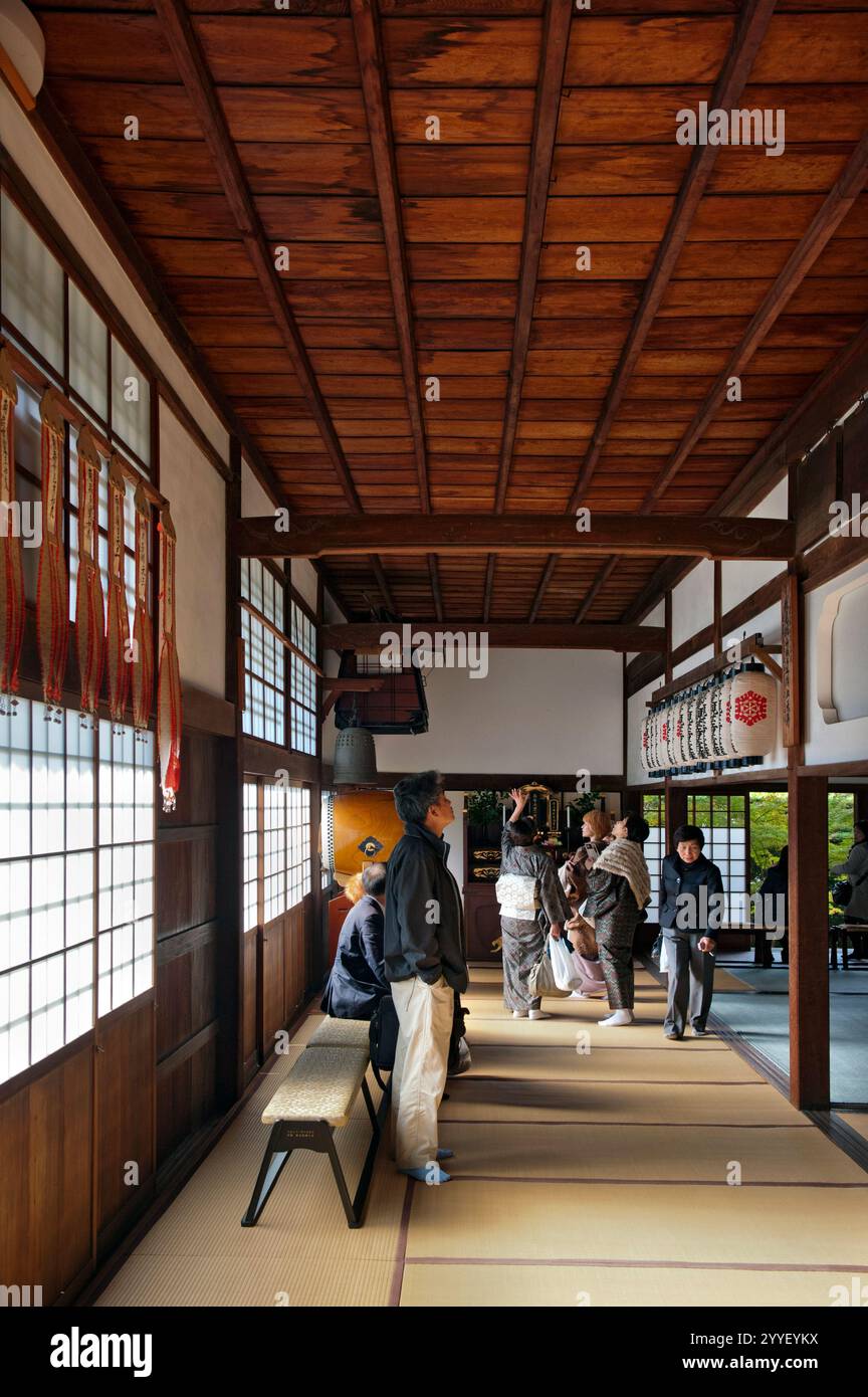 A macabre item at Genkoan Temple is the “bloody ceilings” footprints ...
