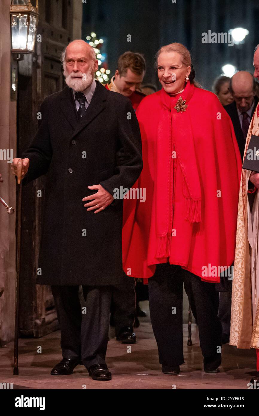 Prince and Princess Michael of Kent arrive for the Together At