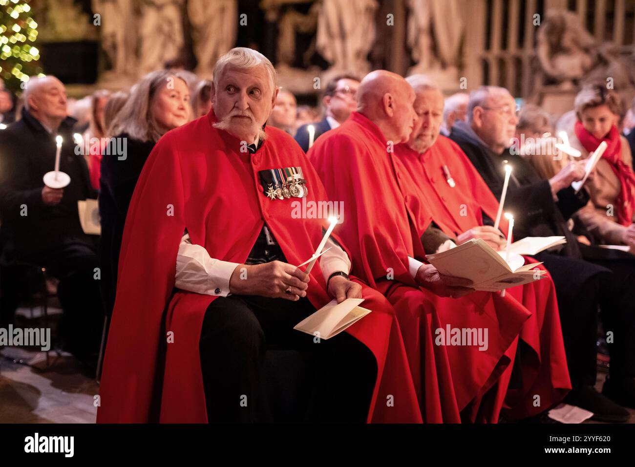 Members of the audience during the Together At Christmas carol service