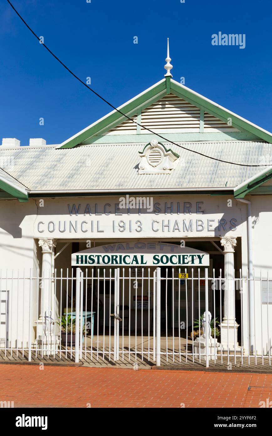Walgett Library Former Walgett Shire Chambers (1913) now The Chambers are currently ...