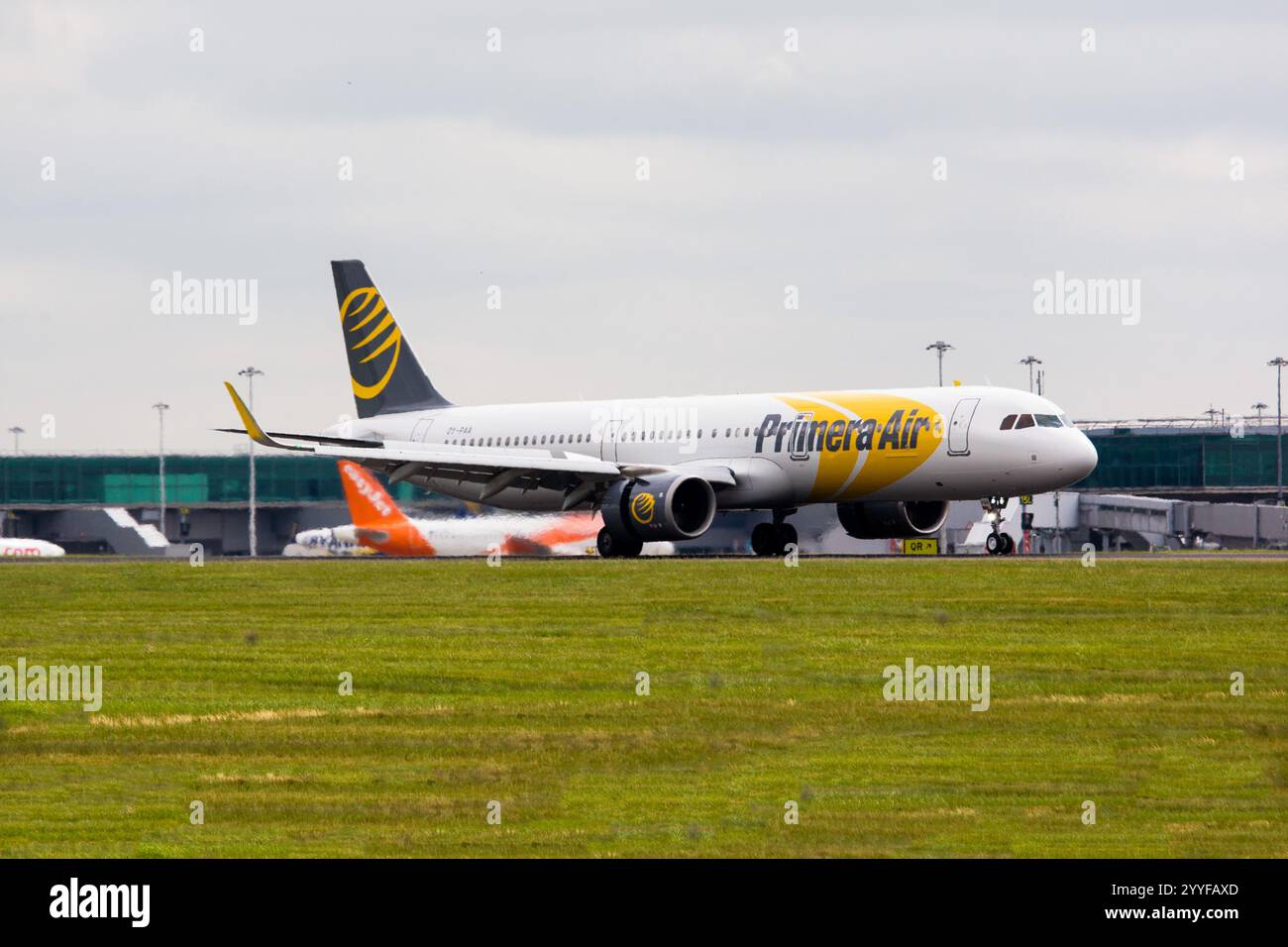 OY-PAA Primera Airlines Scandinavia Airbus A321-251N London Heathrow UK 20-06-2018 v3 - Stock Image
