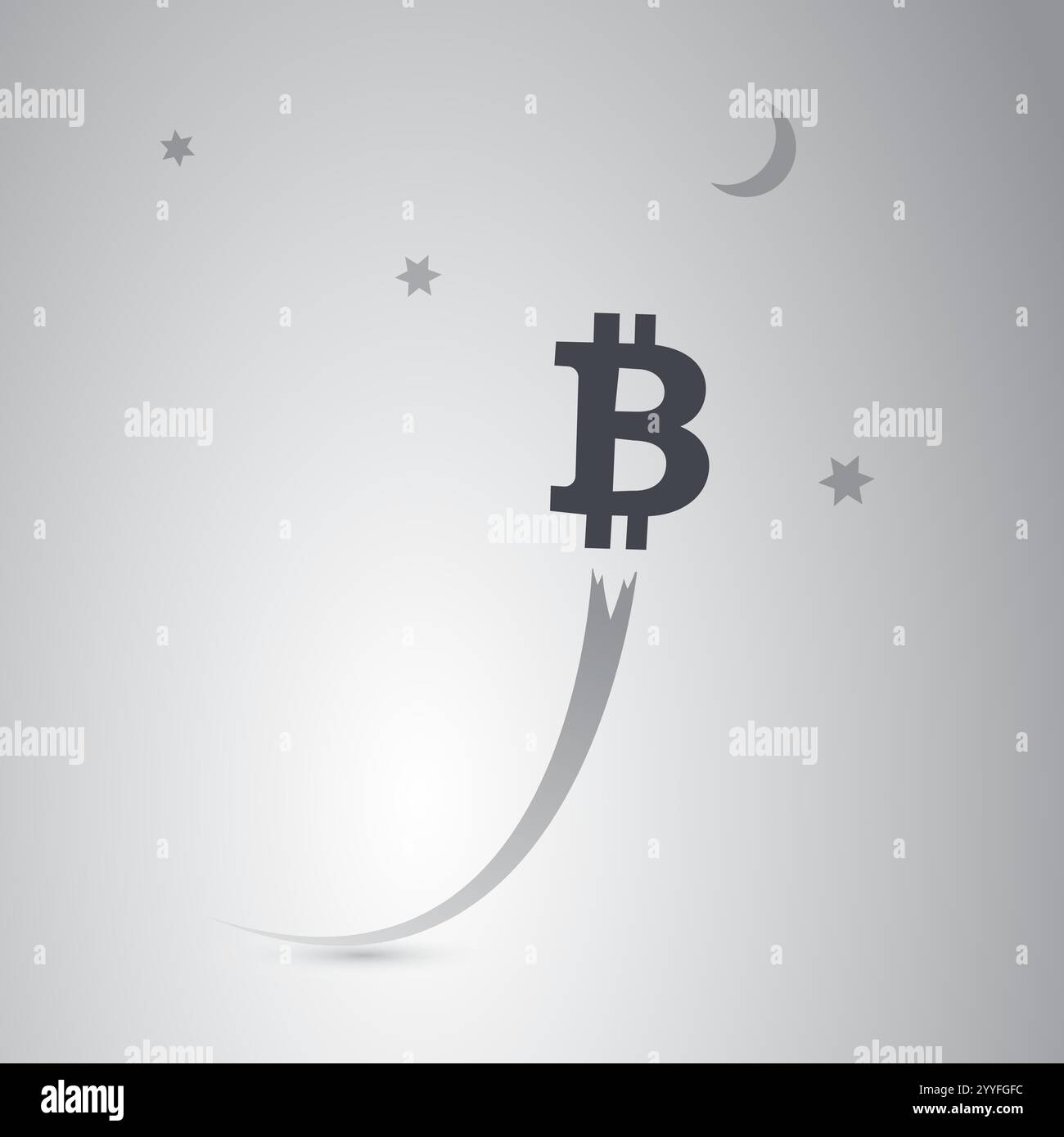 Growing crypto investment concept Stock Vector Images - Alamy