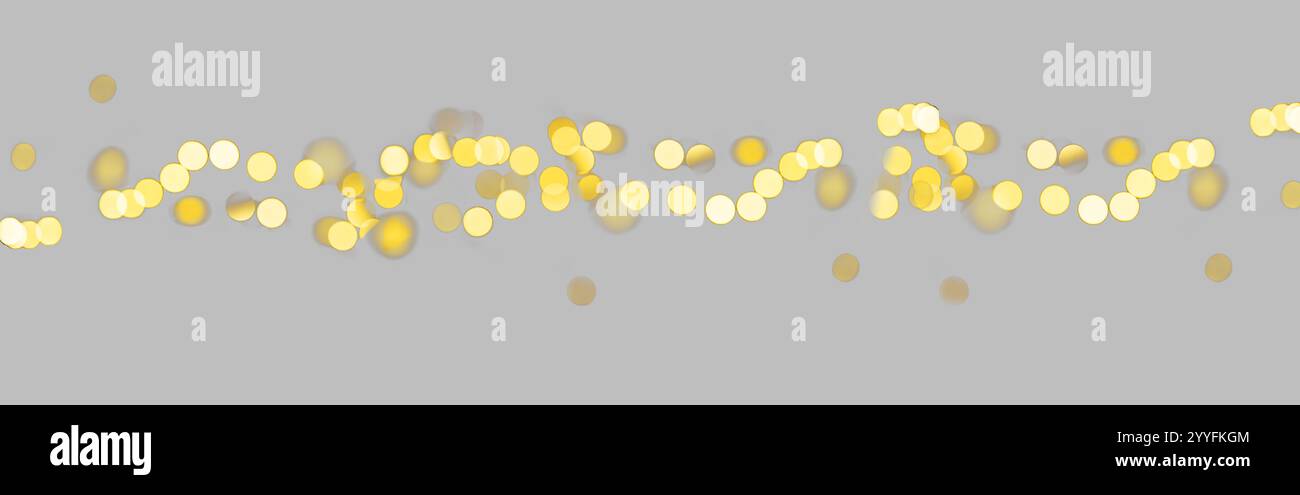 Glowing festoon border hi-res stock photography and images - Alamy