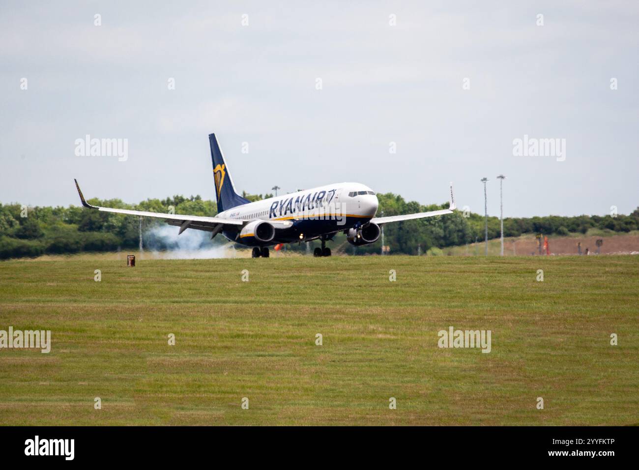 EI-EGC Boeing 737-8AS Ryanair London Stansted UK 20-08-2019 - Stock Image