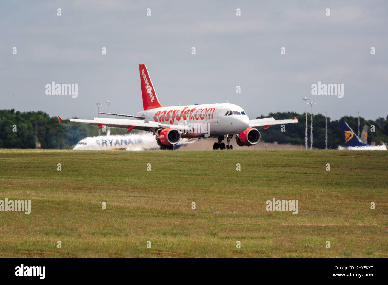 G-EZAJ Airbus A319-111 EasyJet London Stansted UK 20-06-2019 - Stock Image