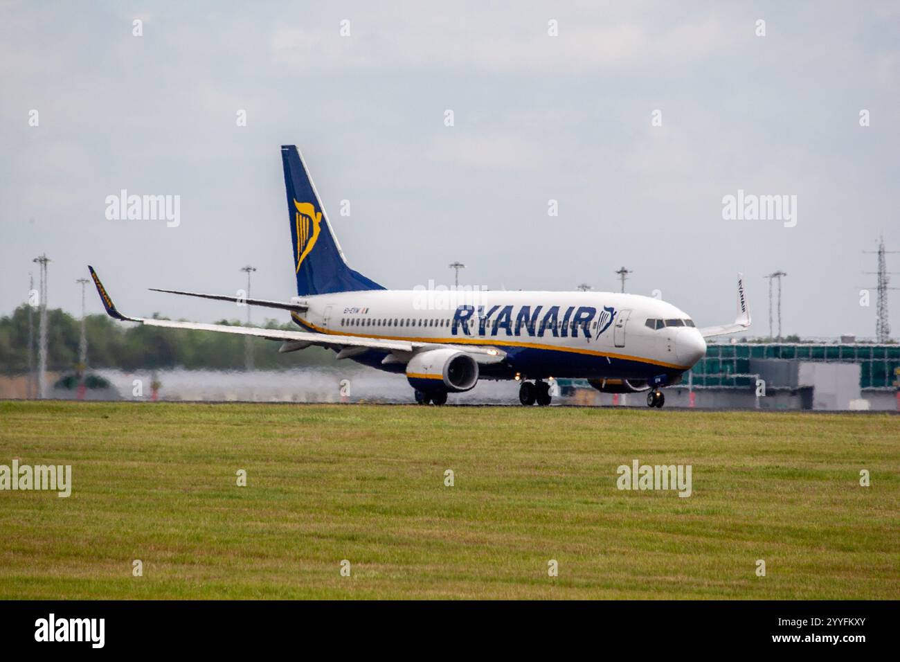 EI-EVW Ryanair Boeing 737-8AS WL London Stansted UK 20-06-2018  - Stock Image