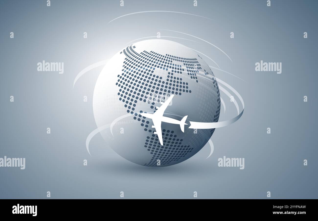 Traveling Around the World - Aviation, Global Travel by Airplane ...