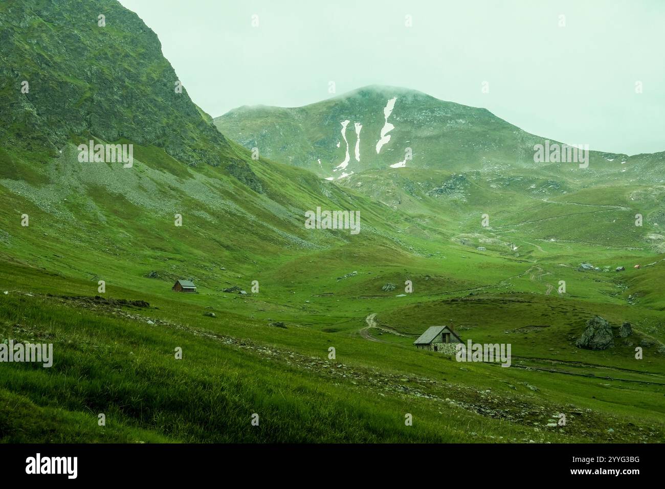 Albanian alps, Peaks of the Balkans trail Stock Photo - Alamy