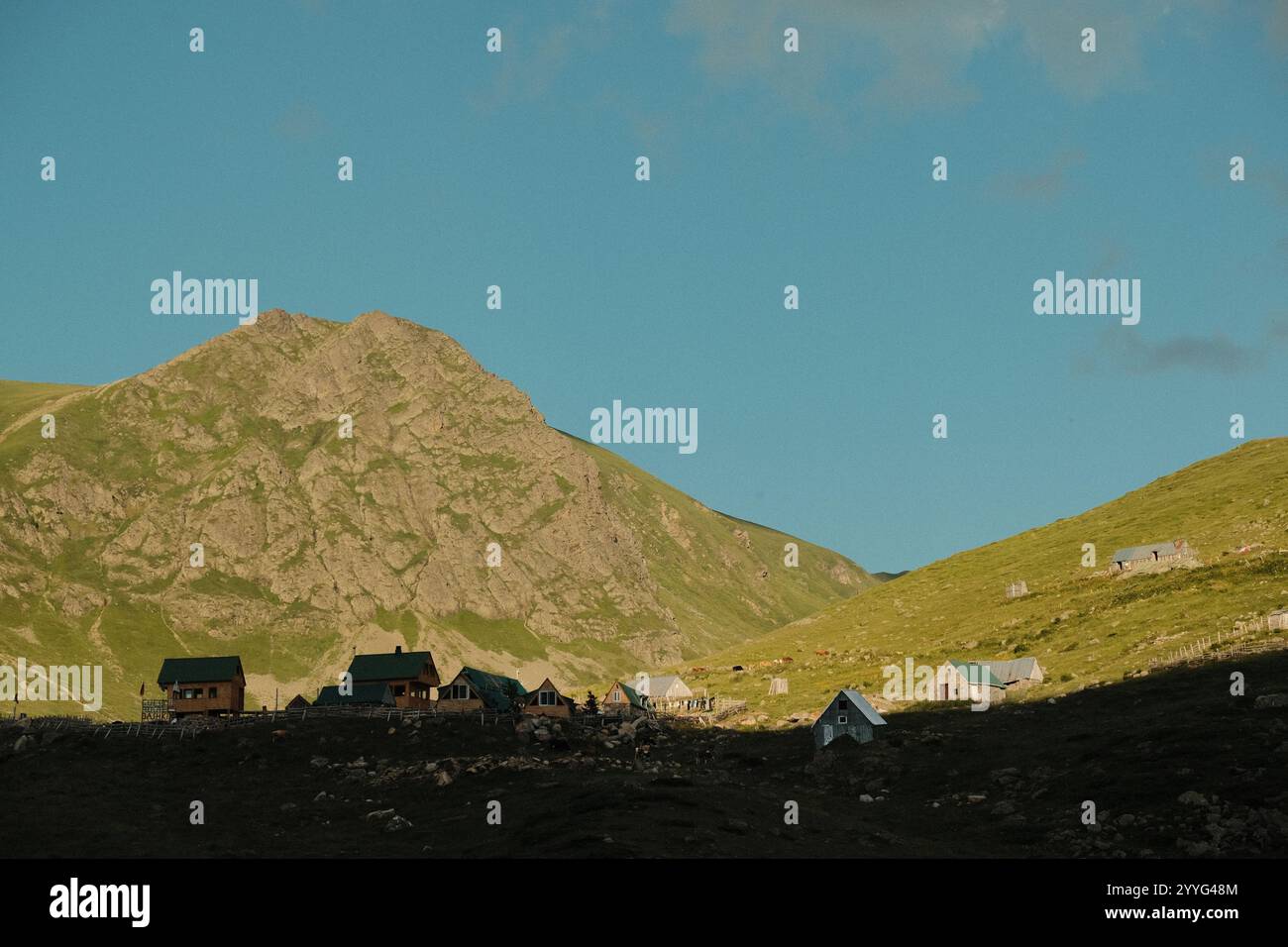 Albanian alps, Peaks of the Balkans trail Stock Photo - Alamy