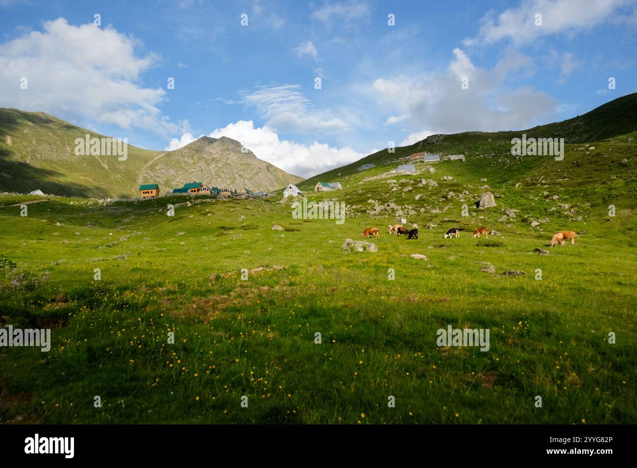 Albanian alps, Peaks of the Balkans trail Stock Photo - Alamy