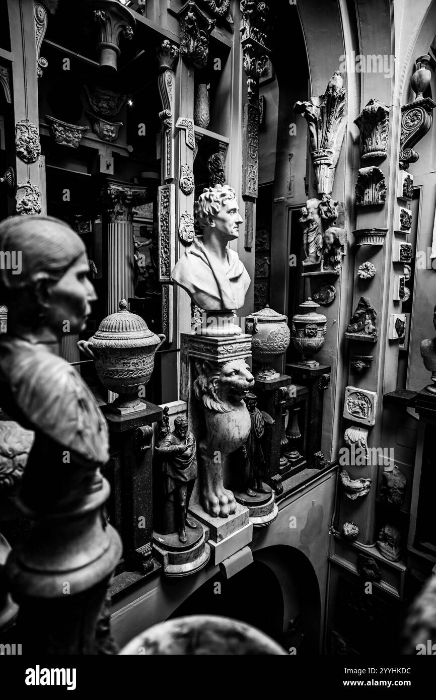 John Soane Museum Stock Photo