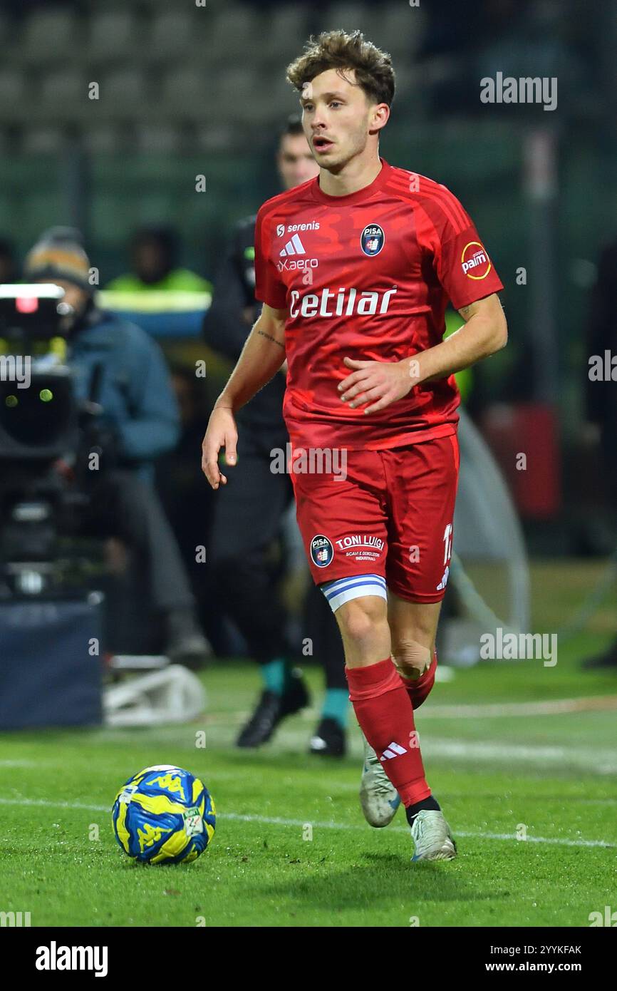 Matteo Tramoni (Pisa) during Modena FC vs AC Pisa, Italian soccer Serie ...