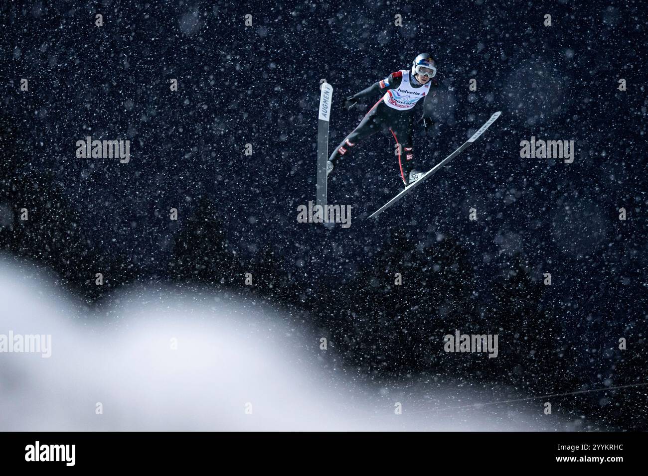 TSCHOFENIG Daniel (Oesterreich) im Schneetreiben, SUI, FIS Viessmsann
