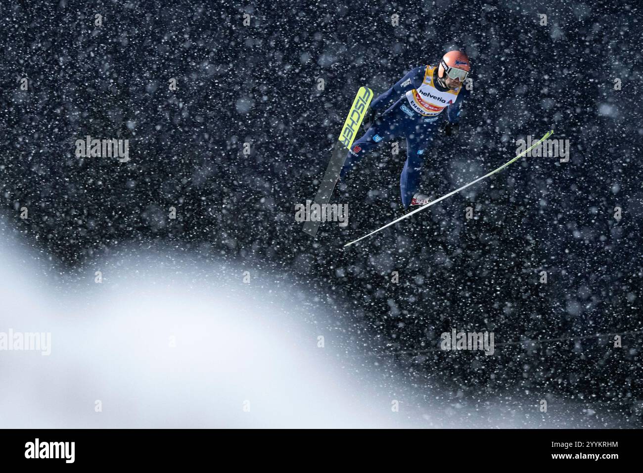 PASCHKE Pius (Deutschland) im Schneetreiben, SUI, FIS Viessmsann