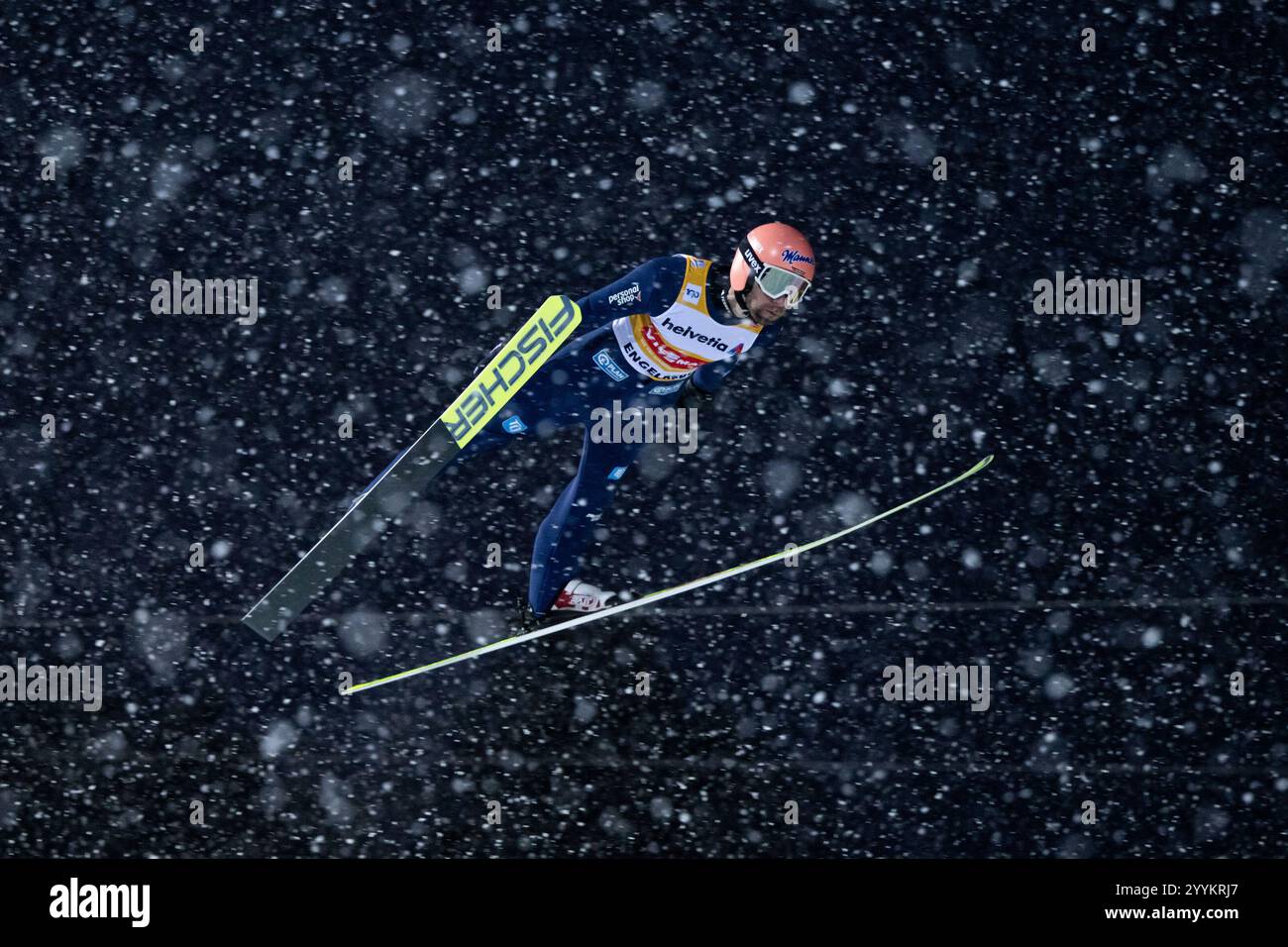 PASCHKE Pius (Deutschland) im Schneetreiben, SUI, FIS Viessmsann