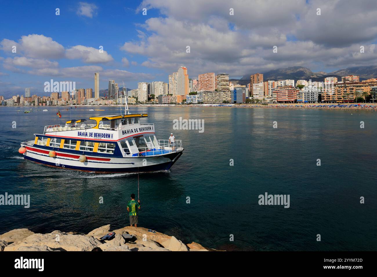 Playa de poniente boats hi-res stock photography and images - Alamy