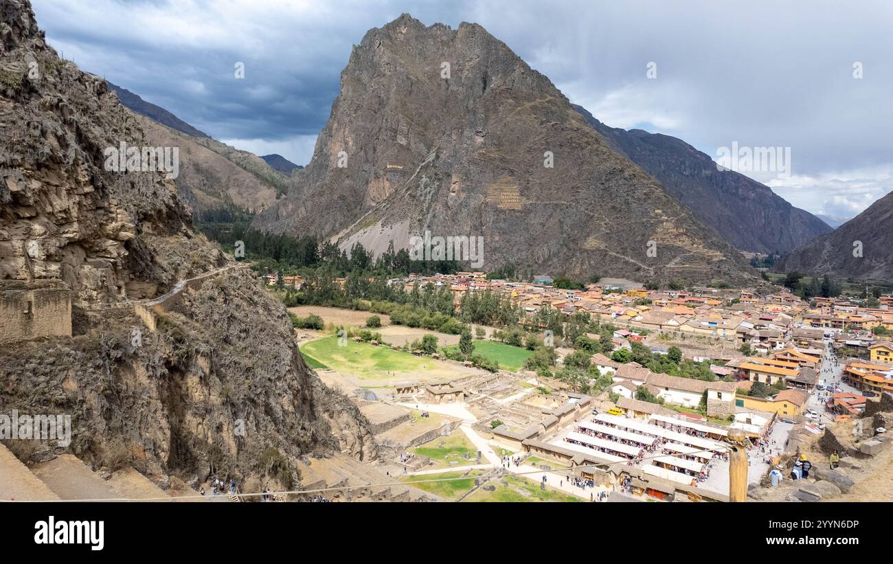 Ollantaytambo temple hi-res stock photography and images - Alamy