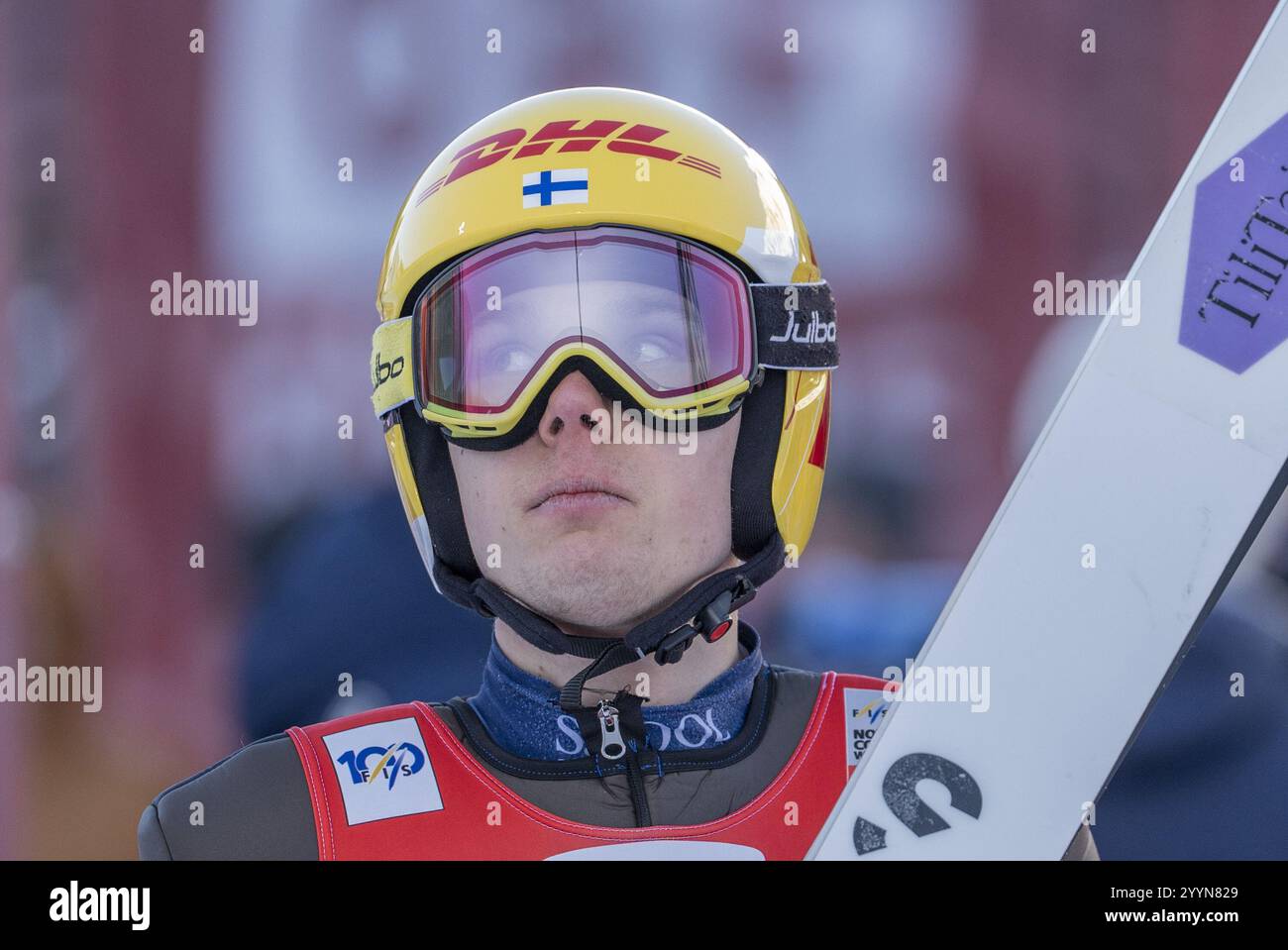 Ramsau. Am. Dachstein, Austria. 22nd Dec, 2024. RAMSAU. AM. DACHSTEIN, AUSTRIA - DECEMBER 21: Arttu Maekiaho of Finland during FIS World Cup Nordic Combined Ramsau Men's - Individual Gundersen HS96/10km Ramsau am Dachstein on December 21, 2024 in Ramsau. am. Dachstein, .241221 SEPA 12 108 - 20241222 PD7953 Credit: APA-PictureDesk/Alamy Live News Stock Photo