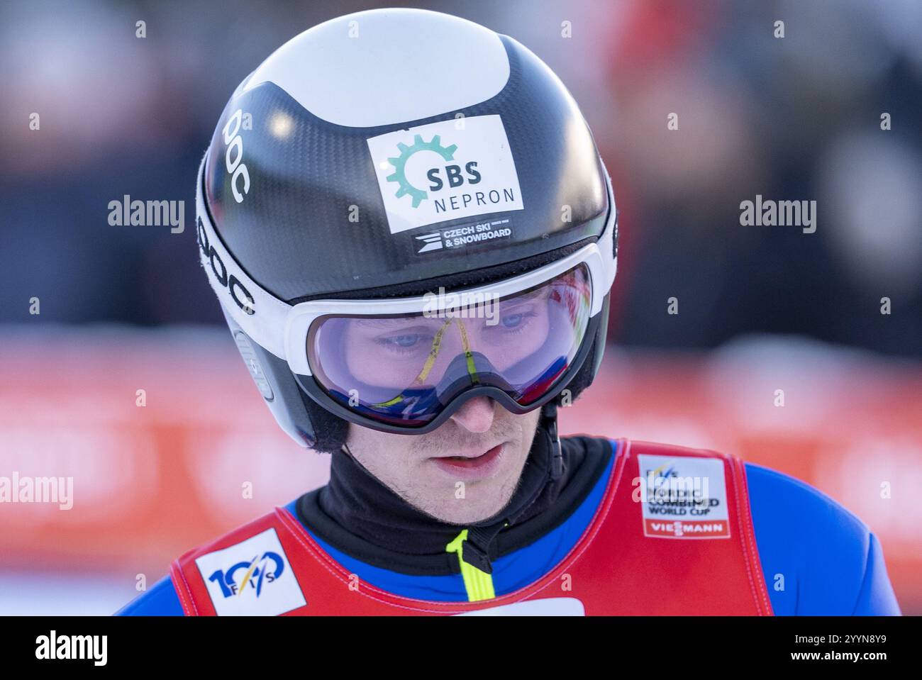 Ramsau. Am. Dachstein, Austria. 22nd Dec, 2024. RAMSAU. AM. DACHSTEIN, AUSTRIA - DECEMBER 21: Jan Vytrval of Czech Republic during FIS World Cup Nordic Combined Ramsau Men's - Individual Gundersen HS96/10km Ramsau am Dachstein on December 21, 2024 in Ramsau. am. Dachstein, .241221 SEPA 12 101 - 20241222 PD8005 Credit: APA-PictureDesk/Alamy Live News Stock Photo