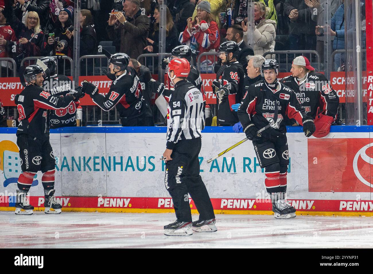 22.12.2024, Eishockey Penny DEL, Saison 2024/2025, 29. Spieltag