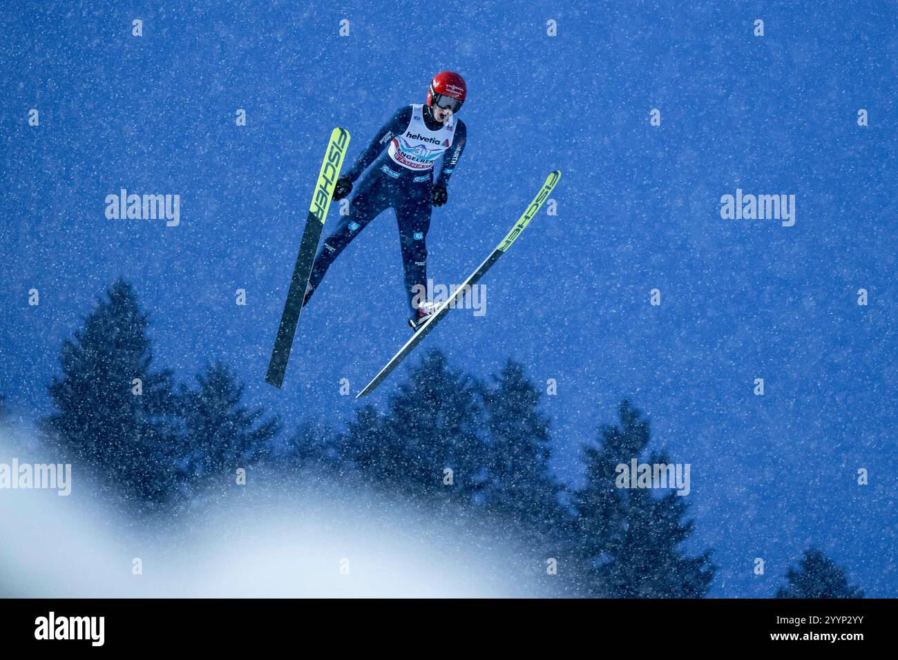 TITTEL Adrian (Deutschland) im Schneetreiben, SUI, FIS Viessmsann