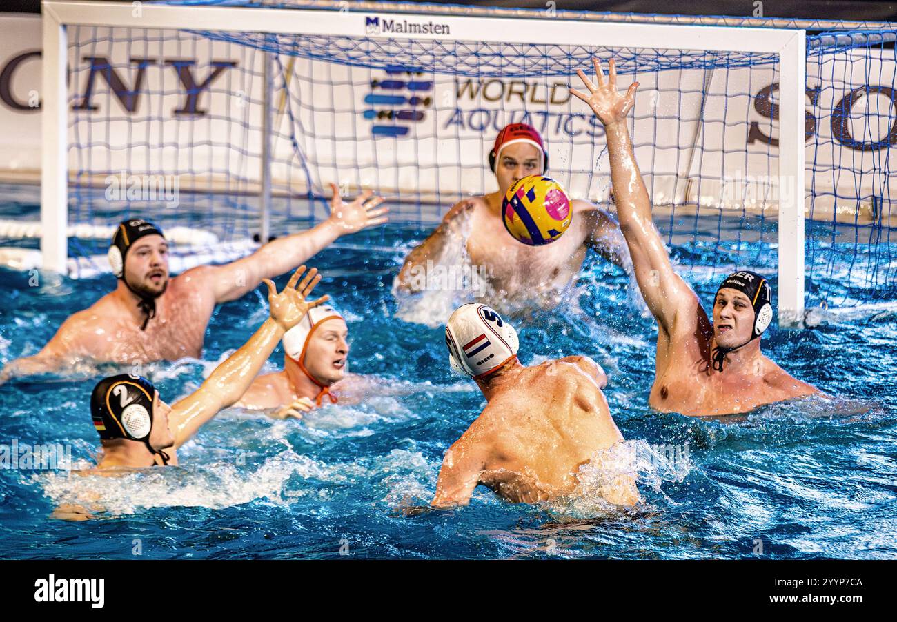 In the 2025 Water Polo World Cup Division 2 Group Final, the Netherland