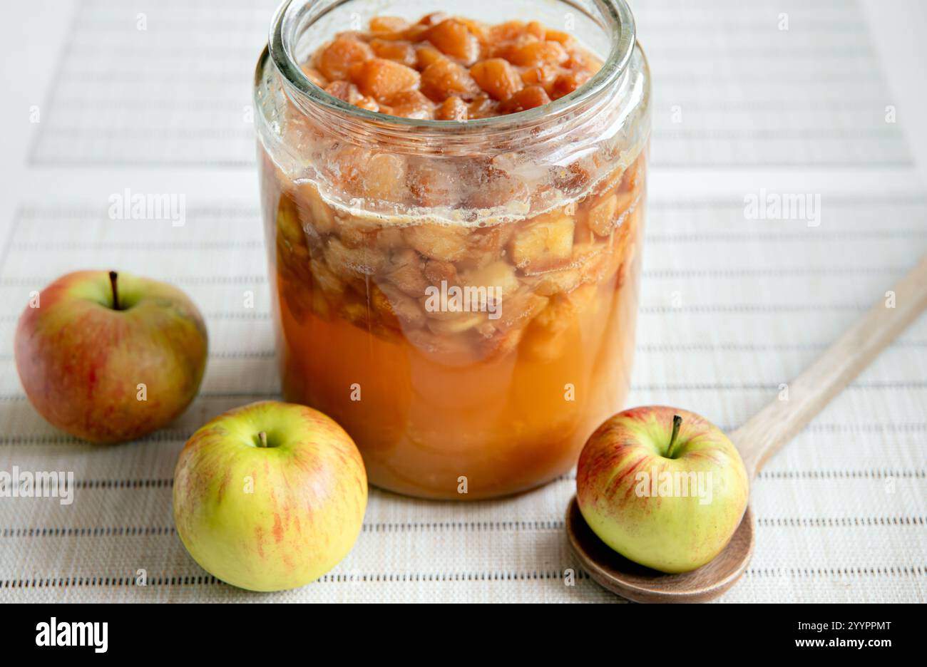 Making Your Own Apple Cider Vinegar At Home Fermenting Chopped Apples Making your own apple cider vinegar at home fermenting chopped apples