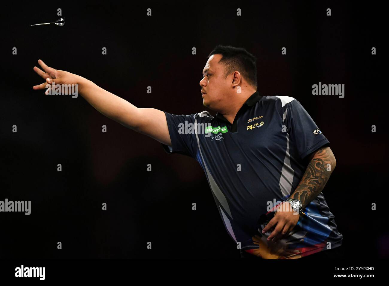 22nd December 2024, Alexandra Palace, London, England; 2024/25 PDC