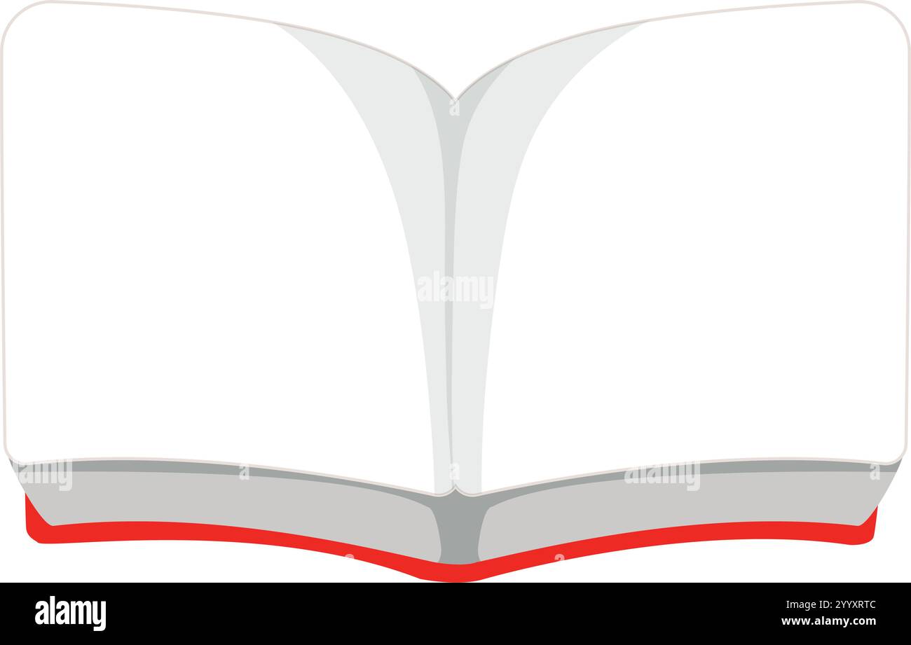 Illustration Of An Open Book With Blank Pages Stock Vector Image Art Illustration of an open book with blank pages stock vector image art
