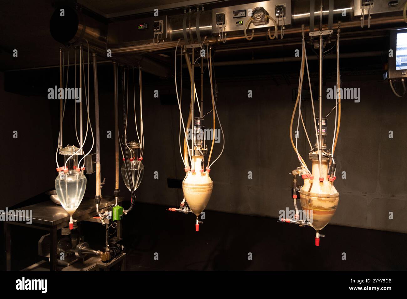 MONA Hobart, Cloaca professional or the poo machine by Belgian artist Wim Delvoye at the Museum of Old and New Art in Tasmania,Australia Stock Photo