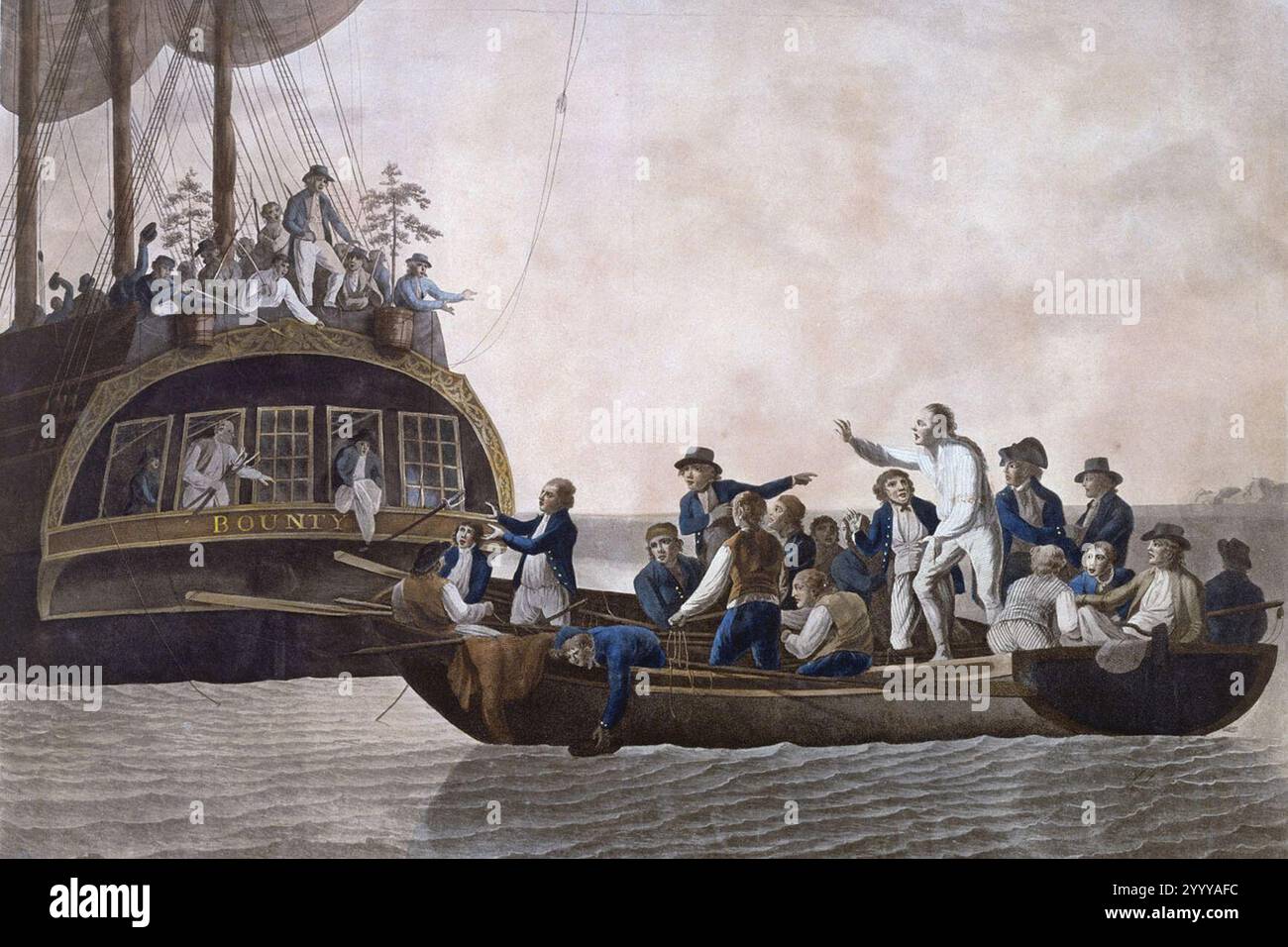 Hms bounty mutiny hi-res stock photography and images - Alamy