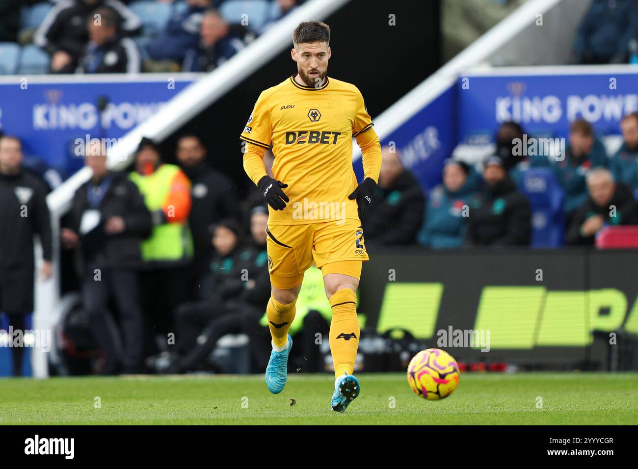 Wolverhampton, UK. 22nd Dec, 2024. Matt Doherty of Wolves during the ...